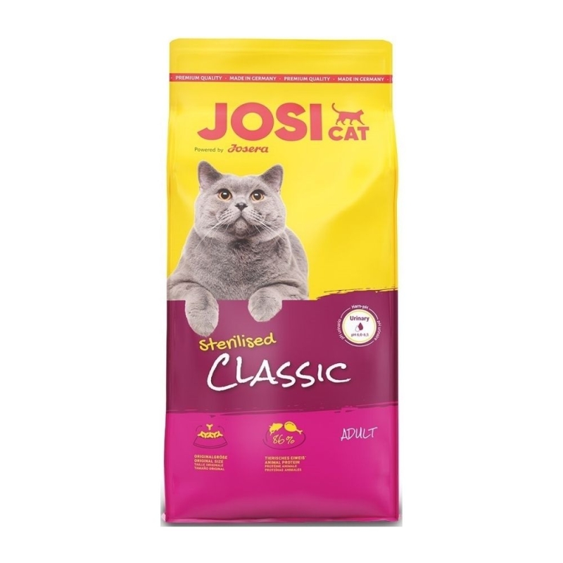 Josera JosiCat Sterilised Classic kassitoit 18kg