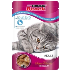 Super Benek konserv kassile küülikulihaga, tükid kastmes 24x100g