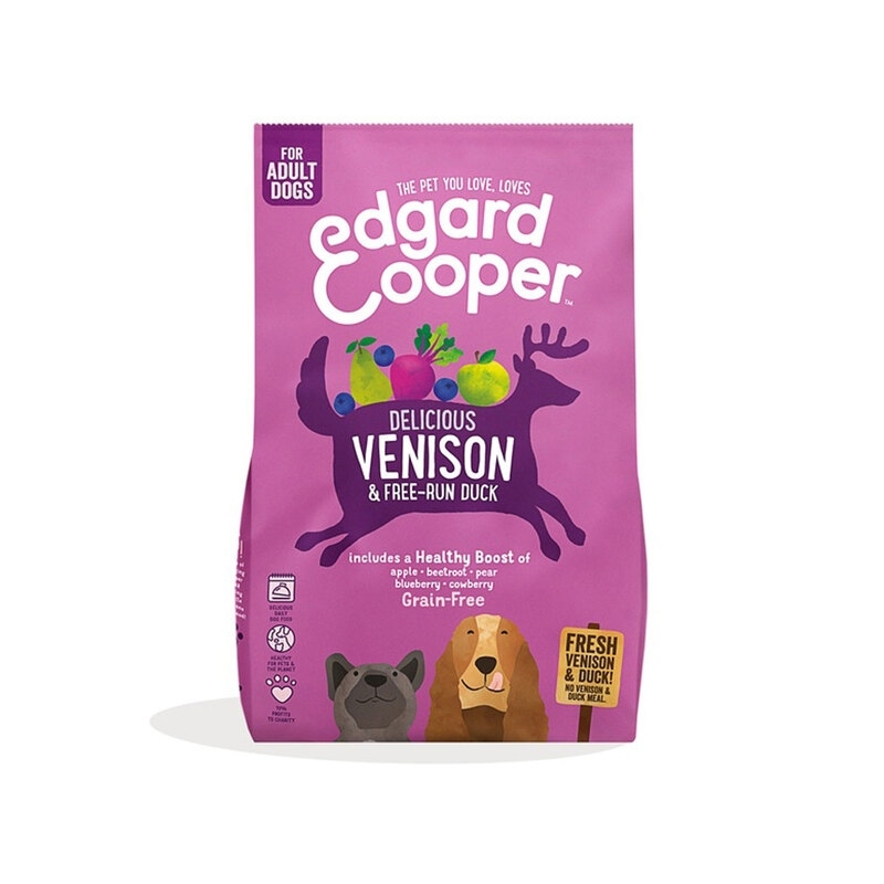 Edgard Cooper kuivtoit koerale hirve- ja pardilihaga 700 g
