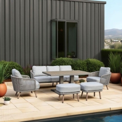 Aiamööblikomplekt MALISE 6-osaline, beež