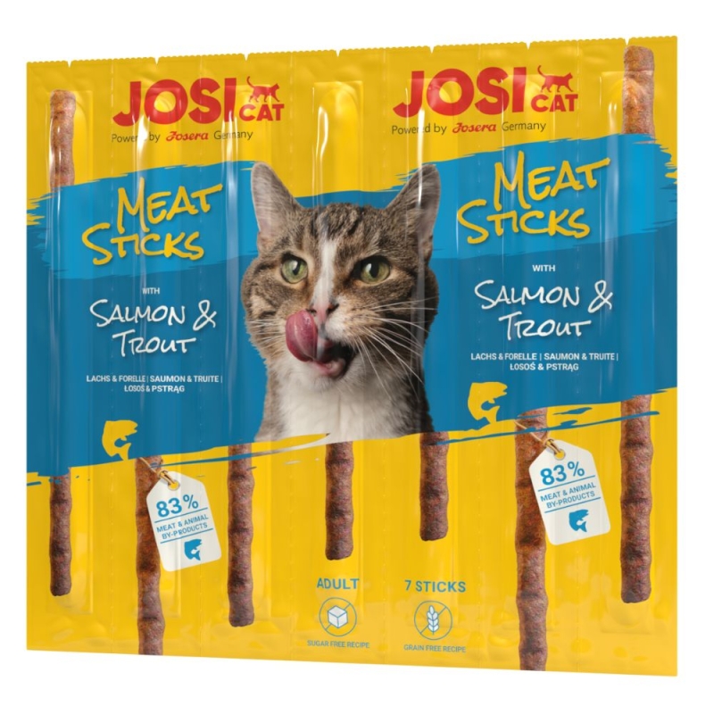 Josera JosiCat Meat Sticks Salmon&Trout 20x35g