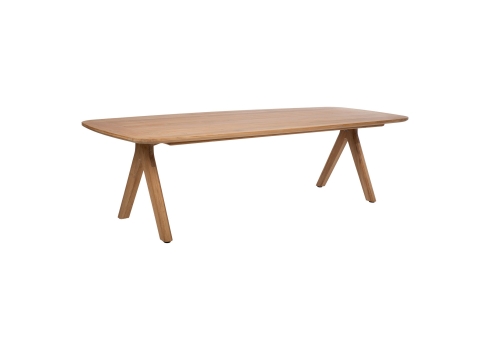 Laud ROCA 280x110xH76cm, tiikpuu