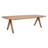 Laud ROCA 280x110xH76cm, tiikpuu