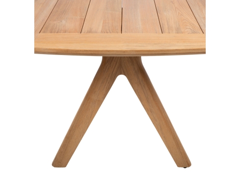 Laud ROCA 280x110xH76cm, tiikpuu