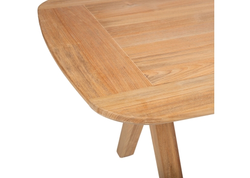 Laud ROCA 280x110xH76cm, tiikpuu