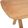 Laud ROCA 280x110xH76cm, tiikpuu