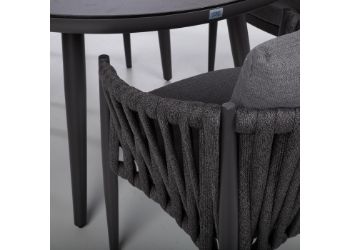 Aiamööblikomplekt BRISTOL laud ja 4 tooli