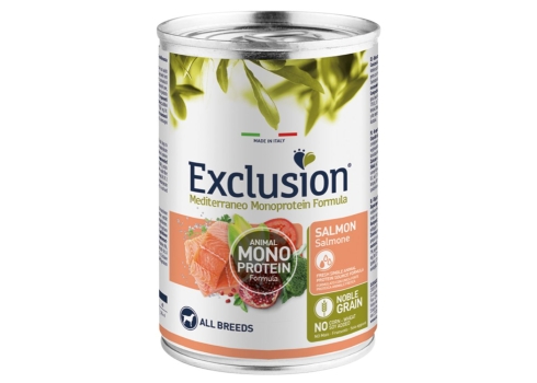 EXCL Mediterraneo adult konserv koerale lõhega 6x400g