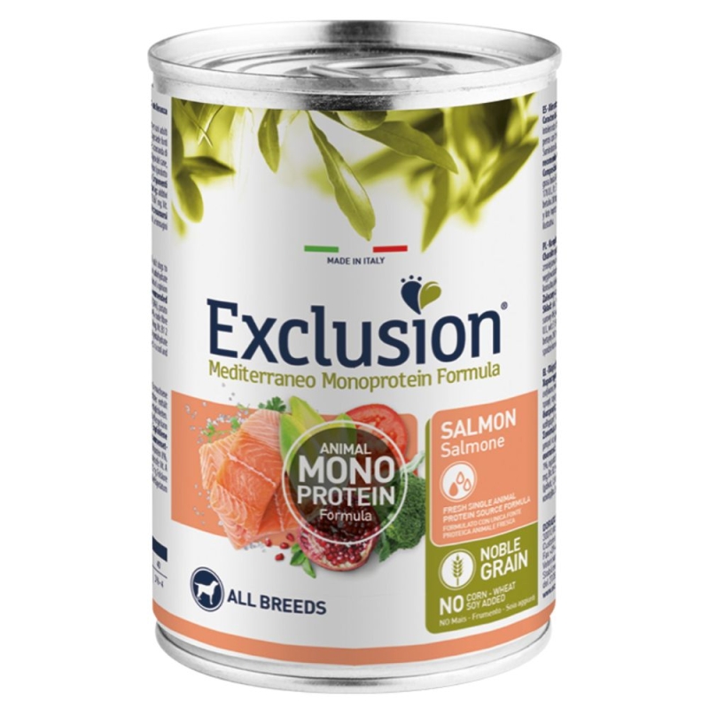 EXCL Mediterraneo adult konserv koerale lõhega 6x400g