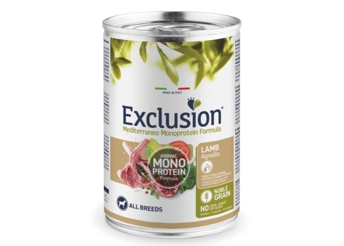 EXCL Mediterraneo adult konserv koerale lambalihaga 6x400g