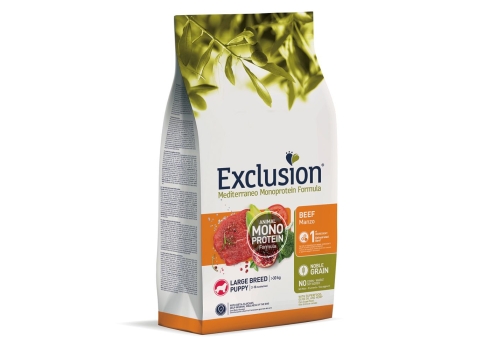 EXCL Mediterraneo puppy beef large breed koeratoit 12kg