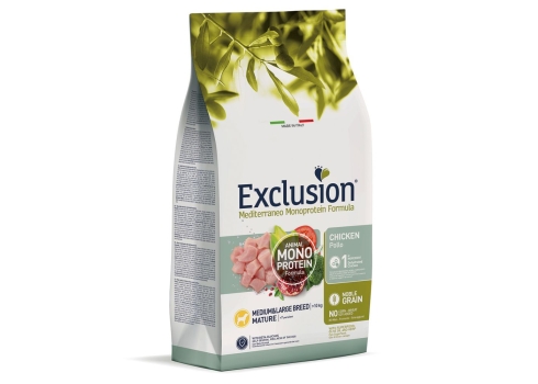 EXCL Mediterraneo senior chicken medium-large breed koeratoit 12kg