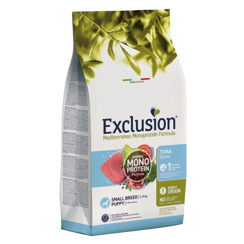EXCL Mediterraneo puppy tuna small breed koeratoit 2x500g