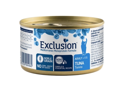 EXCL Mediterraneo konserv kassidele tuunikalaga 12x85g