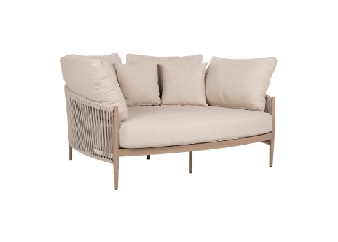 Diivan MEDINA 163,5x135xH71,5cm, beež