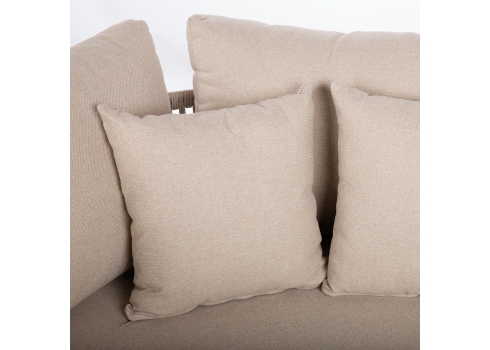 Diivan MEDINA 163,5x135xH71,5cm, beež