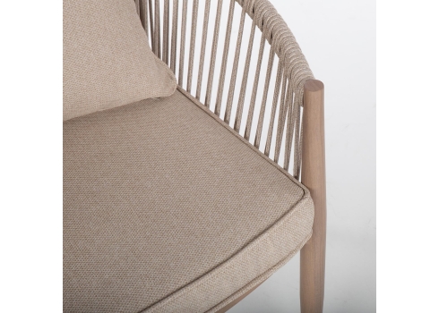 Tool MEDINA 62x60xH74cm, beež