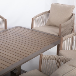 Tool MEDINA 62x60xH74cm, beež