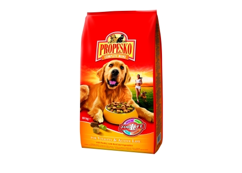 Propesko Vitality & Active Life koeratoit looma-, linnuliha ja juurviljadega 10kg