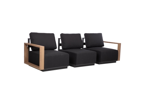 Diivanimoodul FULLER 68x89xH70,5cm, tumehall