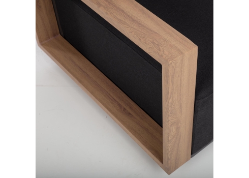 Diivanimoodul FULLER 68x89xH70,5cm, tumehall