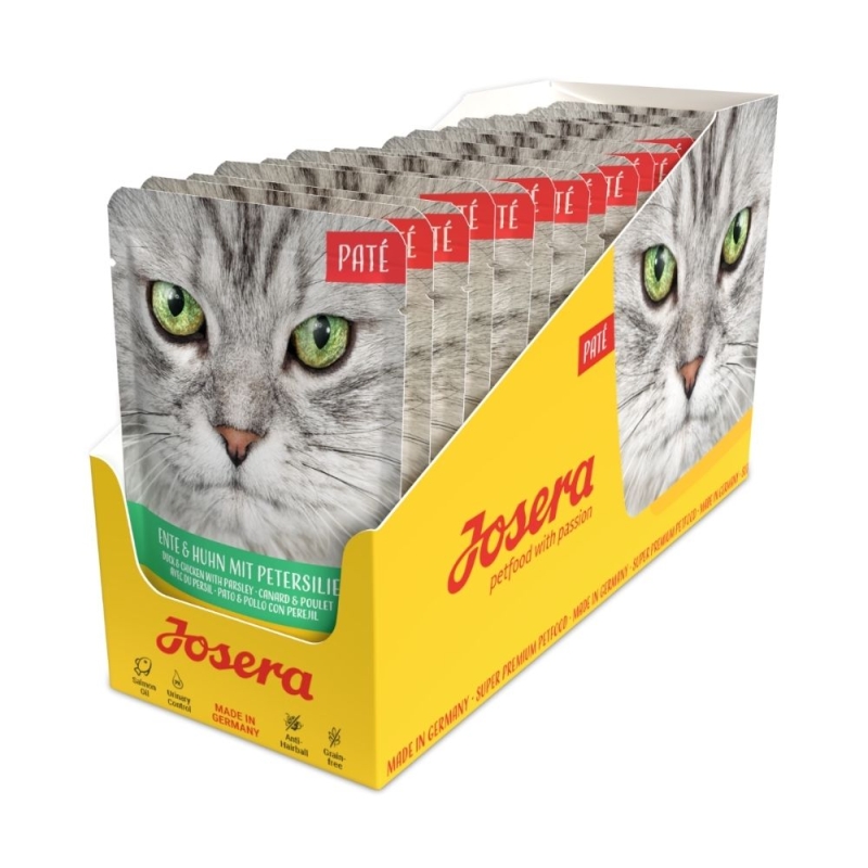 Josera kassieine pasteet kana, pardi ja peterselliga 16x85g