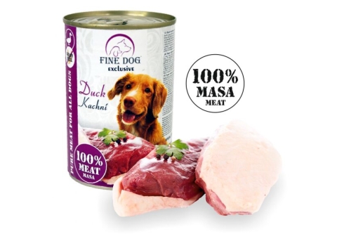 Fine Dog pardikonserv koertele 100%liha 6x400g
