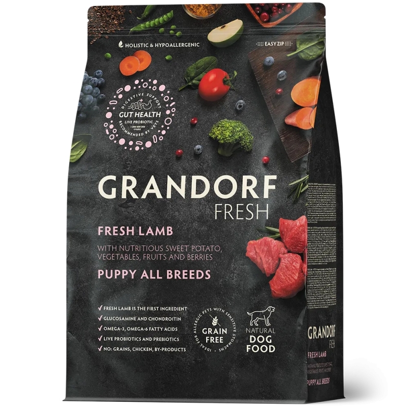 Grandorf Fresh koeratoit värske Lambaliha ja Bataat kutsikatele 1kg