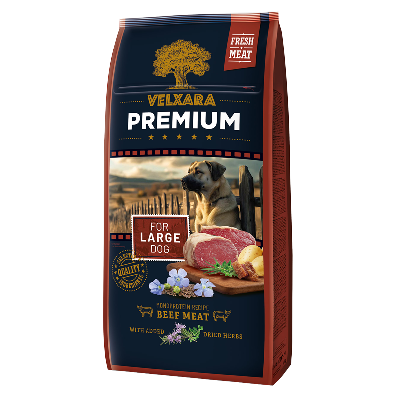 Velxara Premium LARGE koeratoit veisega 12kg