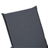 Lamamistooli kate SUMMER 55x190x5cm, tumehall