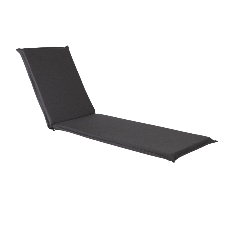 Lamamistooli kate SUMMER 55x190xH5cm, must