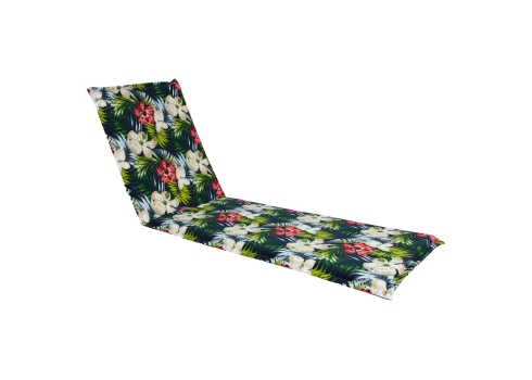 Lamamistooli kate SUMMER FLOWER 55x190x5cm, tume lillemuster