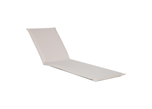 Lamamistooli kate SUMMER 55x190x5cm, naturaalvalge