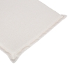 Lamamistooli kate SUMMER 55x190x5cm, naturaalvalge