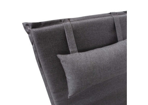Lamamistooli kate WICKER 55x195xH3cm, tumehall