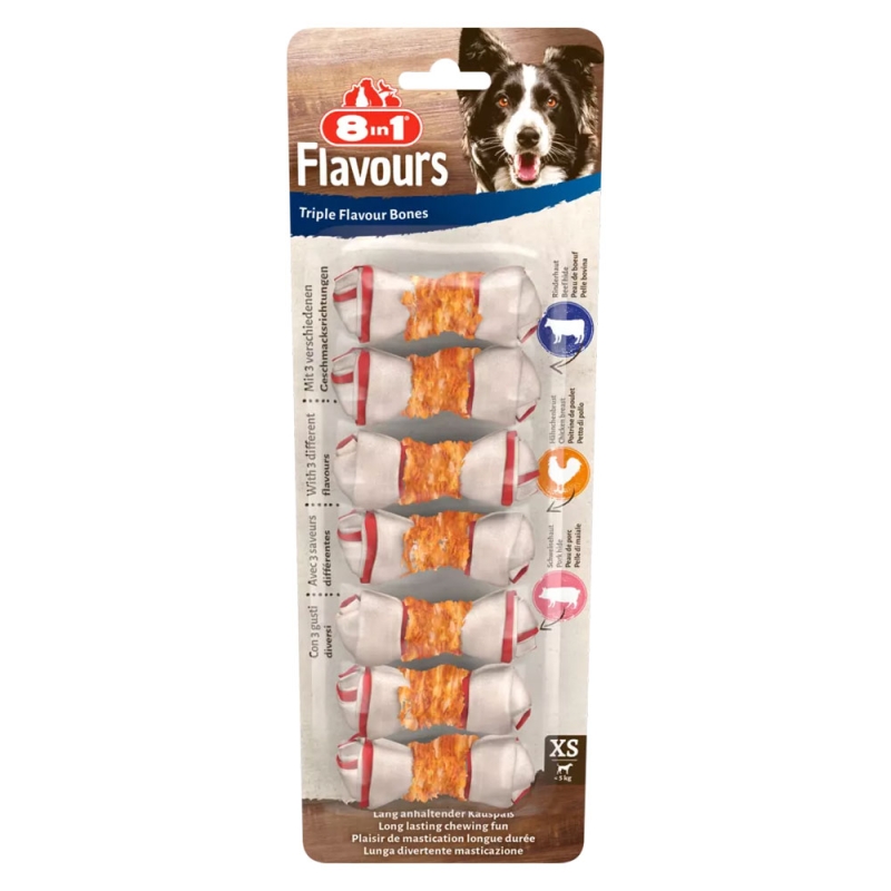 8in1 Triple Flavour XS, 7tk, 98g