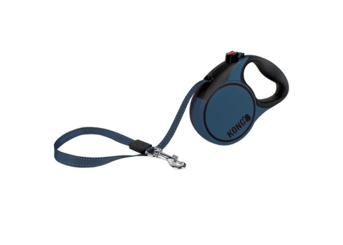 KONG - Flexi jalutusrihm Terrain, suurus L, värv sinine, 5m
