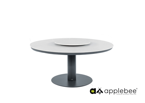 Aialaud serveerimisalusega Apple Bee MELVILLE LOW hall / hallikasbeež, aiamööbel, söögilauad, mööbel