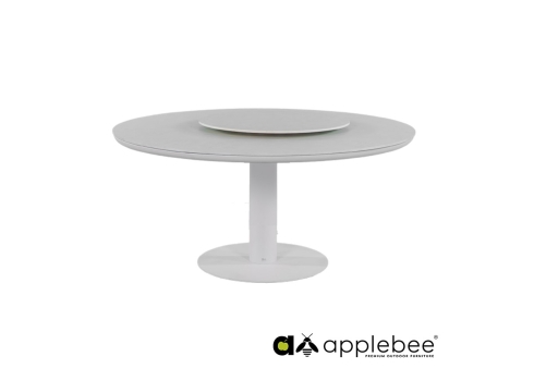 Aialaud serveerimisalusega Apple Bee MELVILLE helebeež, aiamööbel, söögilauad, mööbel