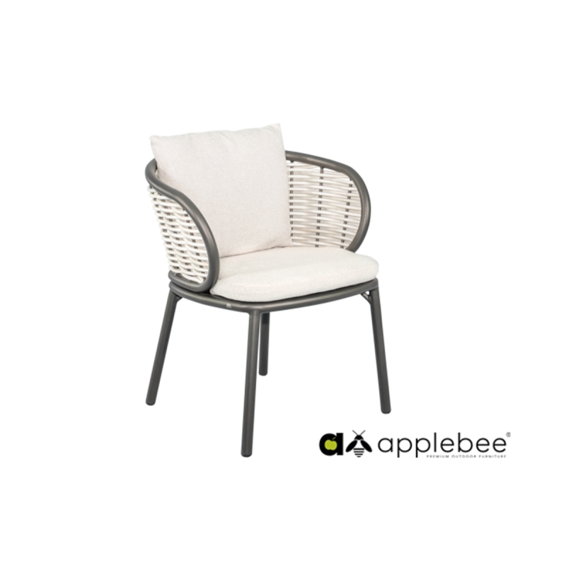 Söögitool Apple Bee PINE KEY helebeež / pronks, aiamööbel, aiamööbli müük