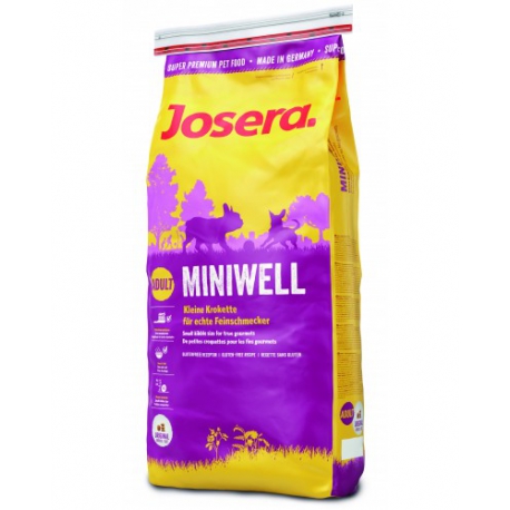 Josera Miniwell koeratoit 15kg Josera Miniwell koeratoit 15kg
