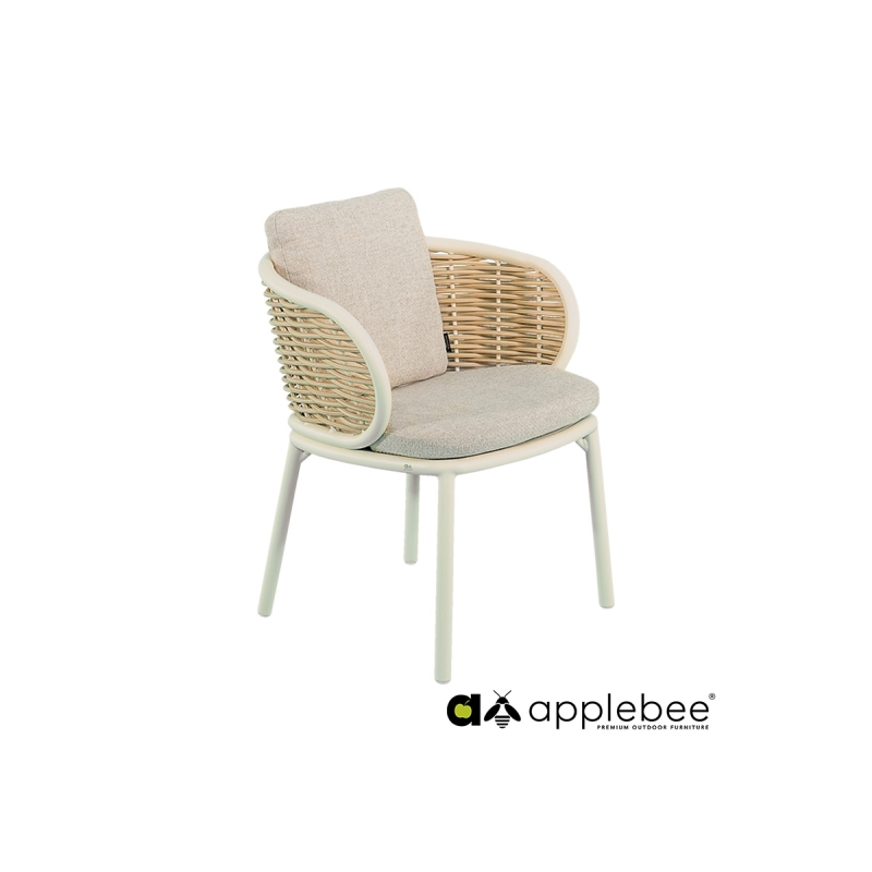 Söögitool Apple Bee PINE KEY helepruun / helebeež, aiamööbel, aiamööbli müük