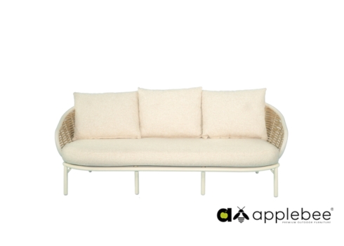 Diivan Apple Bee PINE KEY helepruun / helebeež, aiamööbel, aiadiivan, aiadiivanid