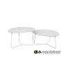Diivanilaudade komplekt Apple Bee PINE KEY kreemvalge / helebeež,  aiamööbel, mööbel, aialauad, aialaud