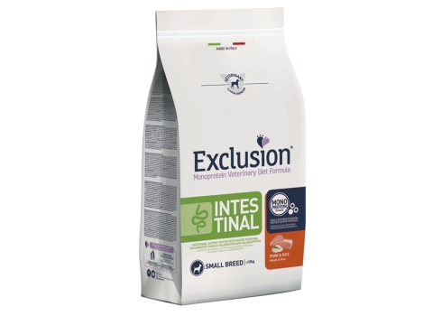 EXCL Intestinal pork & rice small breed koeratoit 2kg