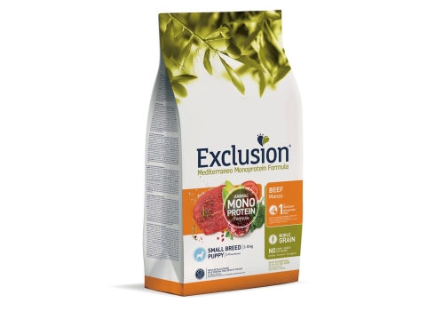 EXCL Mediterraneo puppy beef small breed koeratoit 2kg