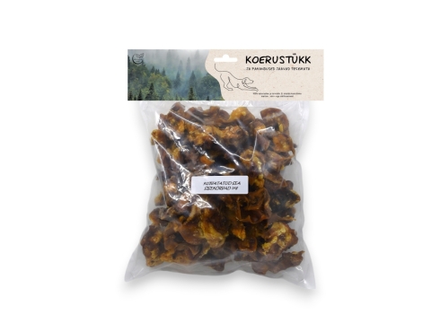 Koerustükk kuivatatud sea sisekõrvad koerale 1kg