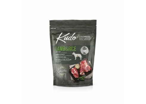 Kudo Lamb & Rice Mini Junior külmpressitud koeratoit 3kg