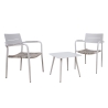 Rõdukomplekt COCORA laud, 2 tooli, taupe