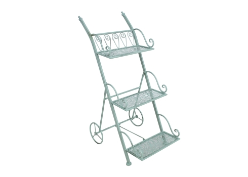 Riiul MINT 34x50xH81cm, antiikroheline metall